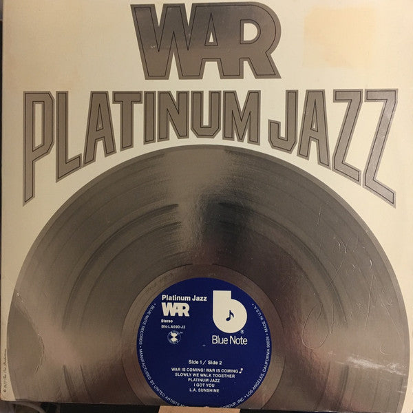 War : Platinum Jazz (2xLP, Comp, All)