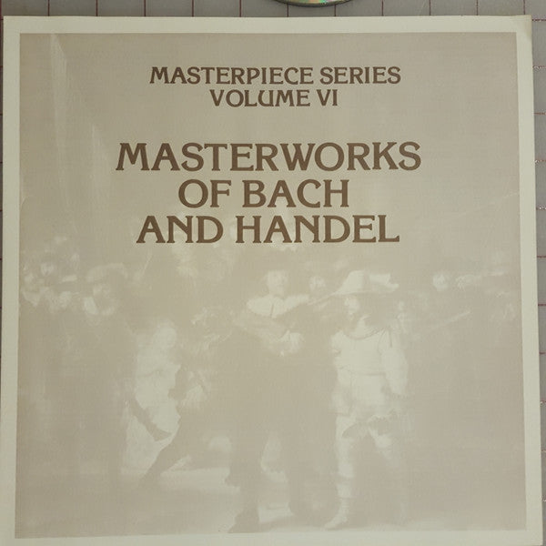 Various : Masterworks Of Bach And Handel (4xLP, Comp + Box, Ltd)