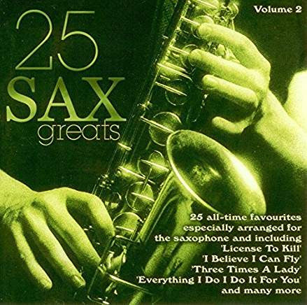 Various : 25 Sax Greats Volume 2 (CD, Comp)