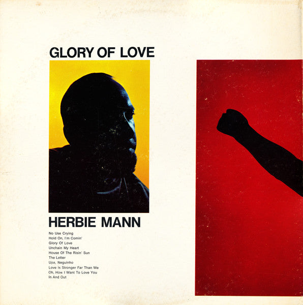 Herbie Mann : Glory Of Love (LP, Album, Gat)