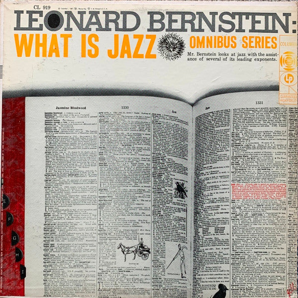 Leonard Bernstein : What Is Jazz? (LP, Album, Mono, Bri)