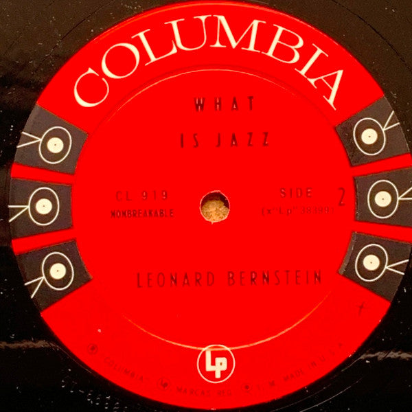 Leonard Bernstein : What Is Jazz? (LP, Album, Mono, Bri)