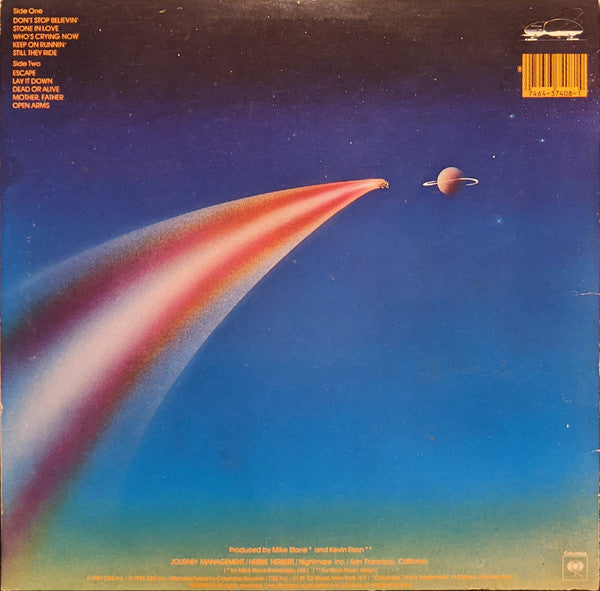 Journey : Escape (LP, Album, San)