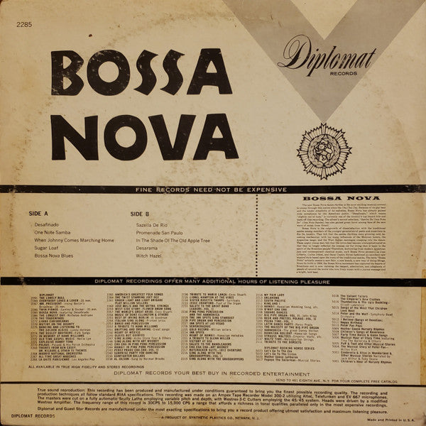 The Brasiléros : Bossa Nova: The New Sound In Jazz From South America (LP, Album)