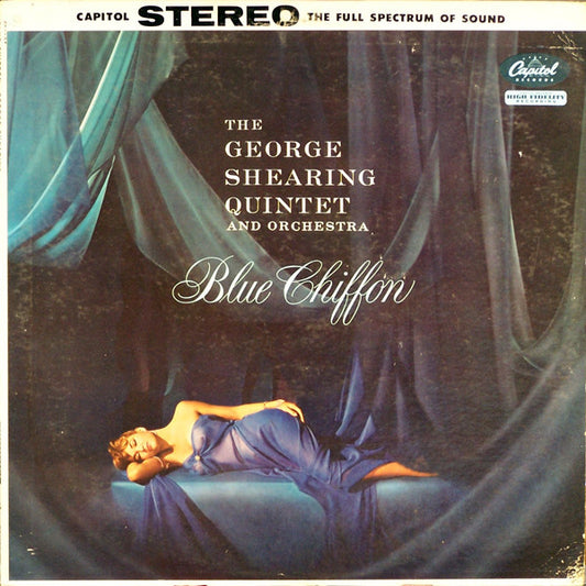 The George Shearing Quintet : Blue Chiffon (LP, Album, Scr)