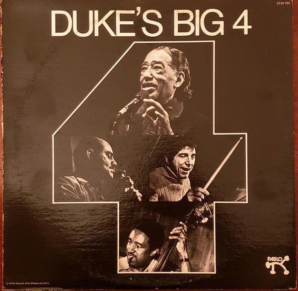 Duke Ellington : Duke's Big 4 (LP, Album)