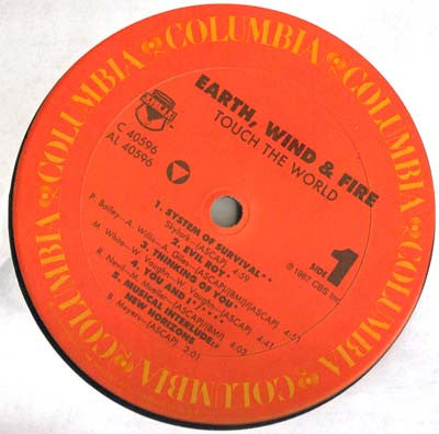 Earth, Wind & Fire : Touch The World (LP, Album)