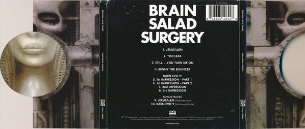 Emerson, Lake & Palmer : Brain Salad Surgery (CD, Album, RE, RM)