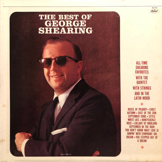 George Shearing : The Best Of George Shearing (LP, Comp, RE)