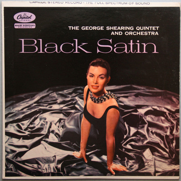 The George Shearing Quintet : Black Satin (LP, Album, Scr)