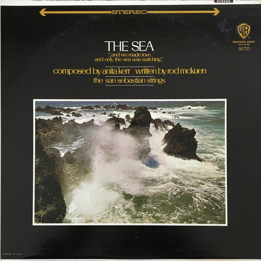 Anita Kerr, Rod McKuen / The San Sebastian Strings : The Sea (LP, Album, RP)