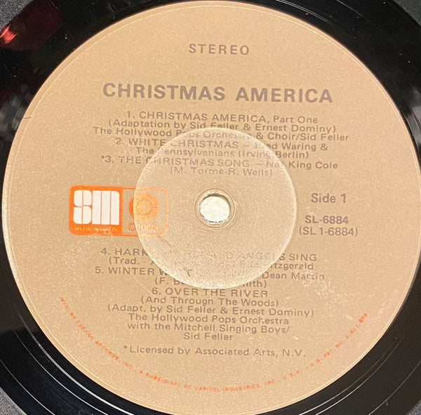 Various : Christmas America (LP, Album, Comp)
