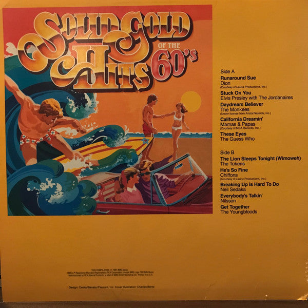 Various : Solid Gold Hits Of The 60's (LP, Comp)