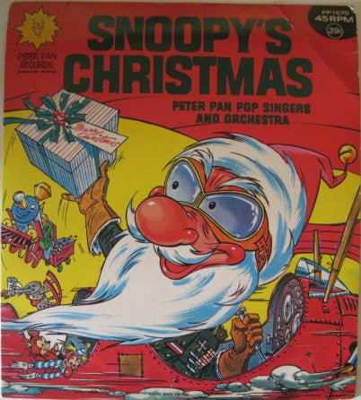 Peter Pan Pop Band & Singers : Snoopy's Christmas (7", EP)