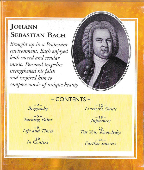 Johann Sebastian Bach : Baroque Masterpieces (CD, Comp)