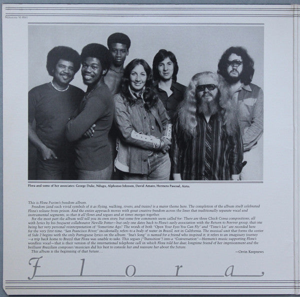 Flora Purim : Open Your Eyes You Can Fly (LP, Album, San)