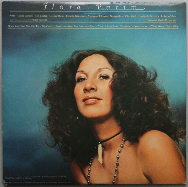 Flora Purim : Open Your Eyes You Can Fly (LP, Album, San)