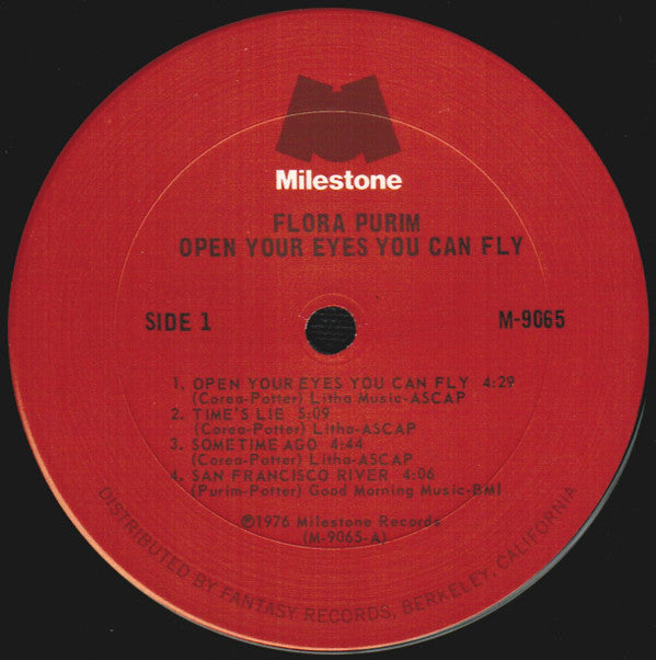 Flora Purim : Open Your Eyes You Can Fly (LP, Album, San)