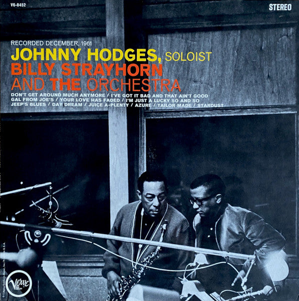 Johnny Hodges With Billy Strayhorn : Johnny Hodges With Billy Strayhorn And The Orchestra (LP, Album)