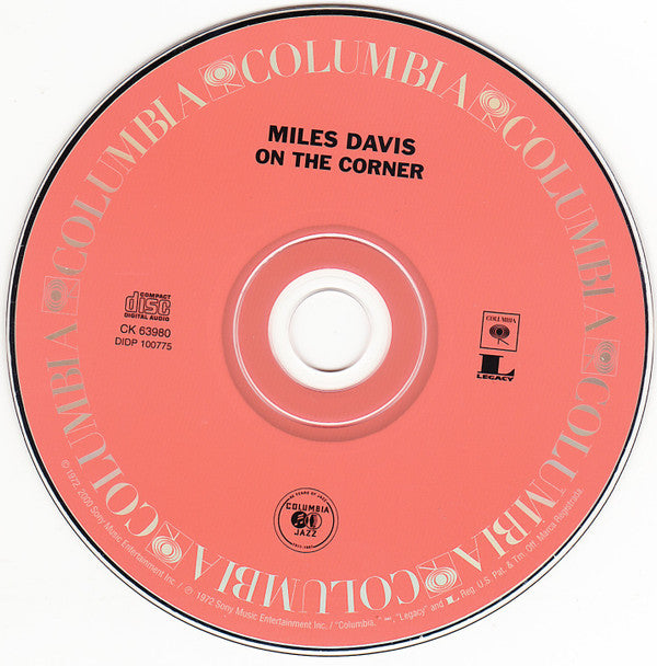 Miles Davis : On The Corner (CD, Album, RE, RM)