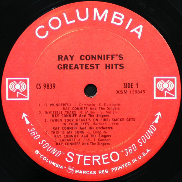 Ray Conniff : Ray Conniff's Greatest Hits (LP, Comp)