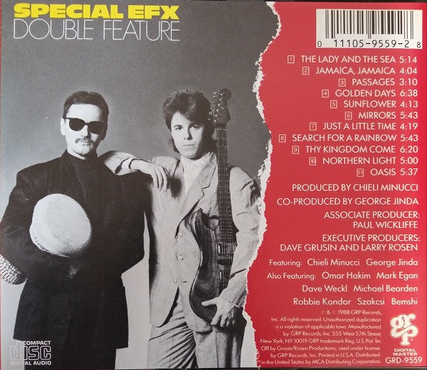 Special EFX : Double Feature (CD, Album)