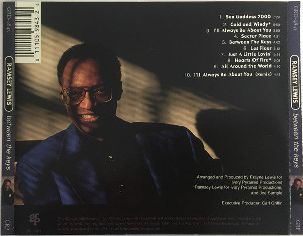 Ramsey Lewis : Between The Keys (CD)