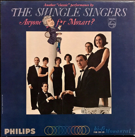 Les Swingle Singers : Anyone For Mozart? (LP, Album, Mono)