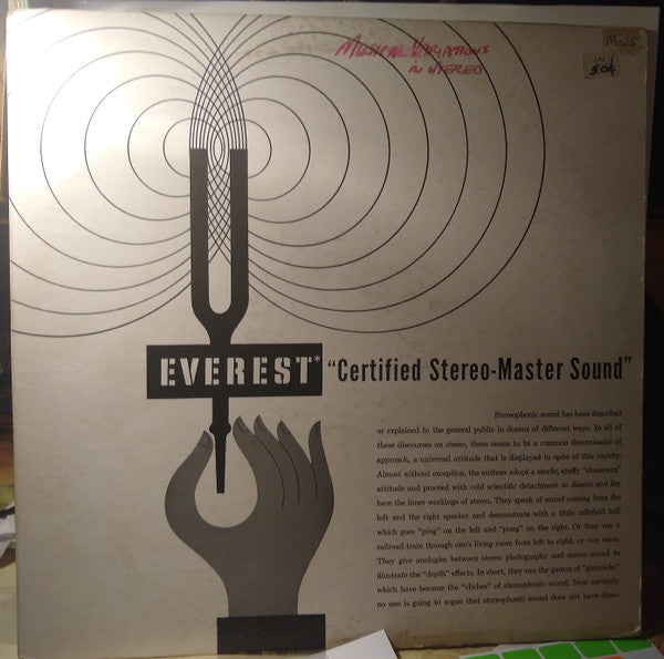 Various : Musical Variations In Stereo (LP, Album, Gat)