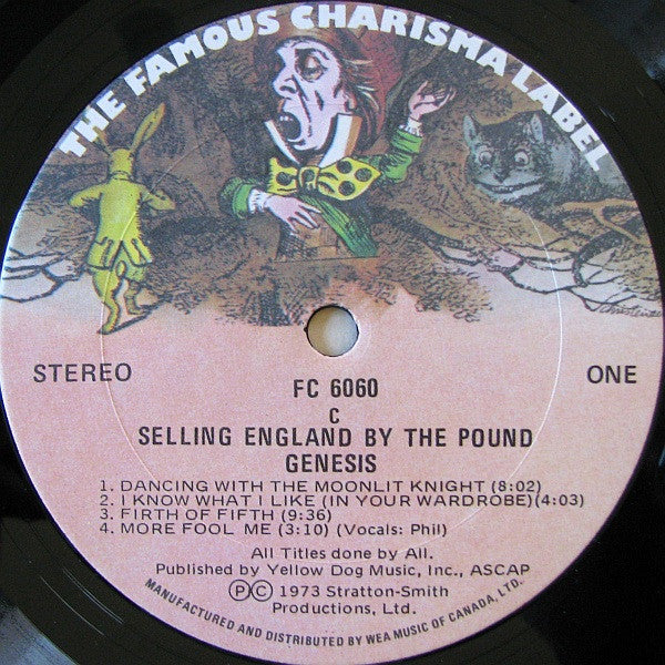 Genesis : Selling England By The Pound (LP, Album)