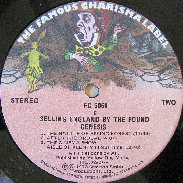 Genesis : Selling England By The Pound (LP, Album)