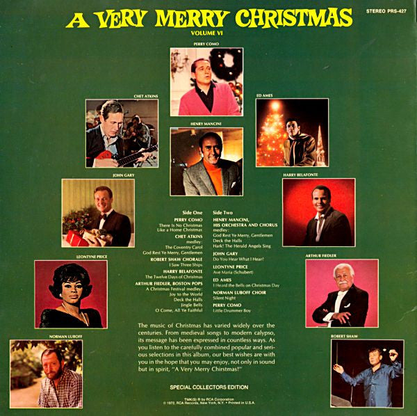 Various : A Very Merry Christmas, Volume VI (LP, Album, Comp)