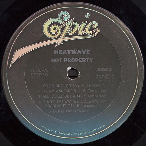 Heatwave : Hot Property (LP, Album)