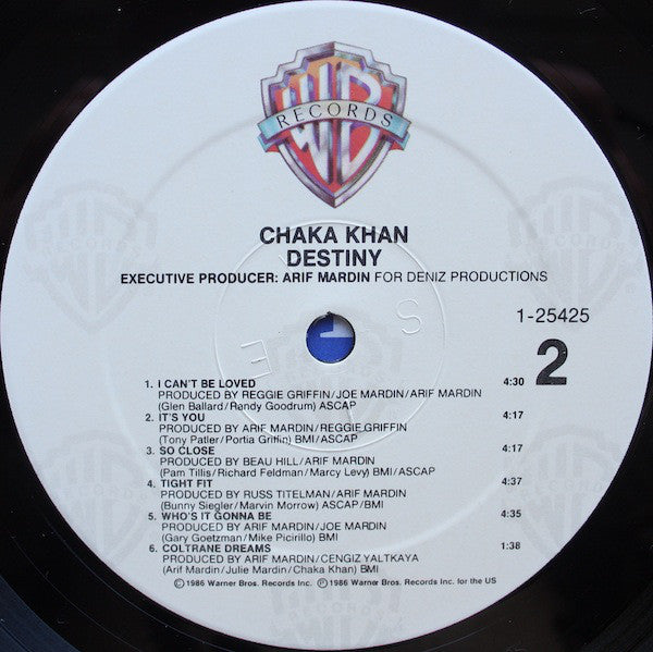 Chaka Khan : Destiny (LP, Album, SRC)