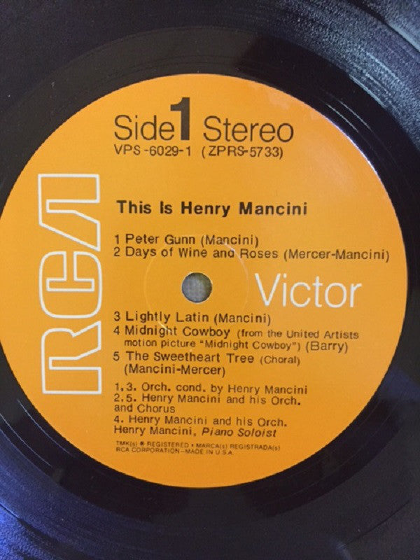 Henry Mancini : This Is Henry Mancini (2xLP, Comp, Ind)