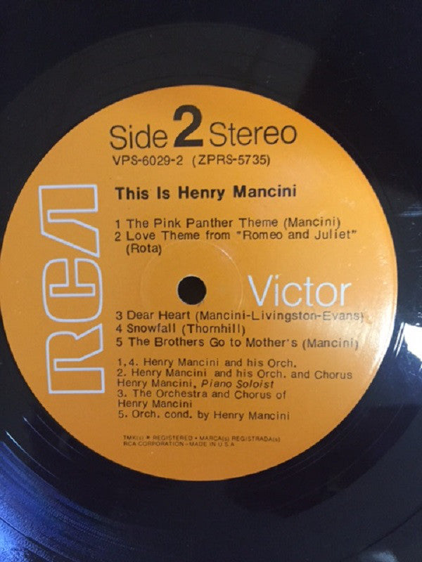 Henry Mancini : This Is Henry Mancini (2xLP, Comp, Ind)