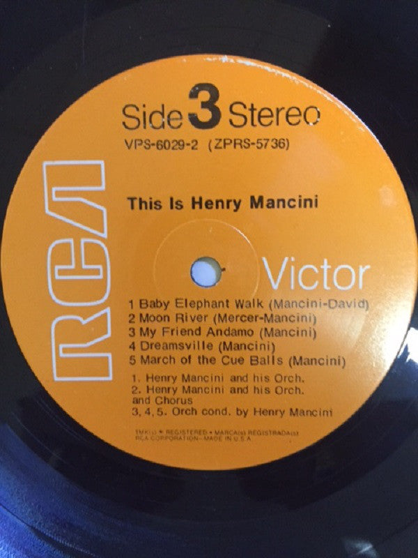 Henry Mancini : This Is Henry Mancini (2xLP, Comp, Ind)