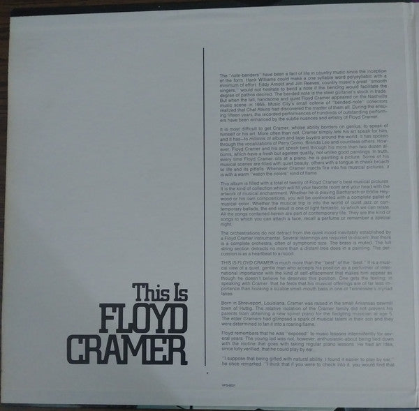 Floyd Cramer : This Is Floyd Cramer (2xLP, Comp, Ind)