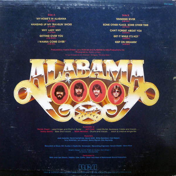 Alabama : My Home's In Alabama (LP, Album, Ind)