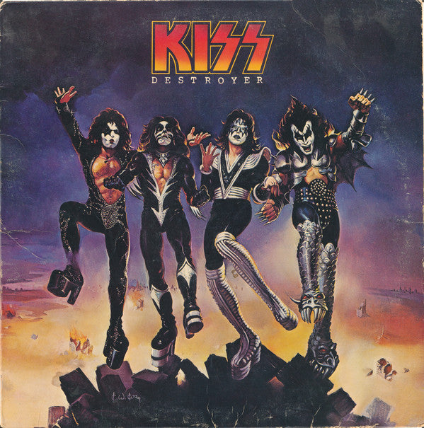 Kiss : Destroyer (LP, Album, RE, no )