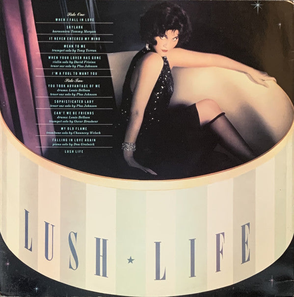 Linda Ronstadt With Nelson Riddle And His Orchestra : Lush Life (LP, Album, All)