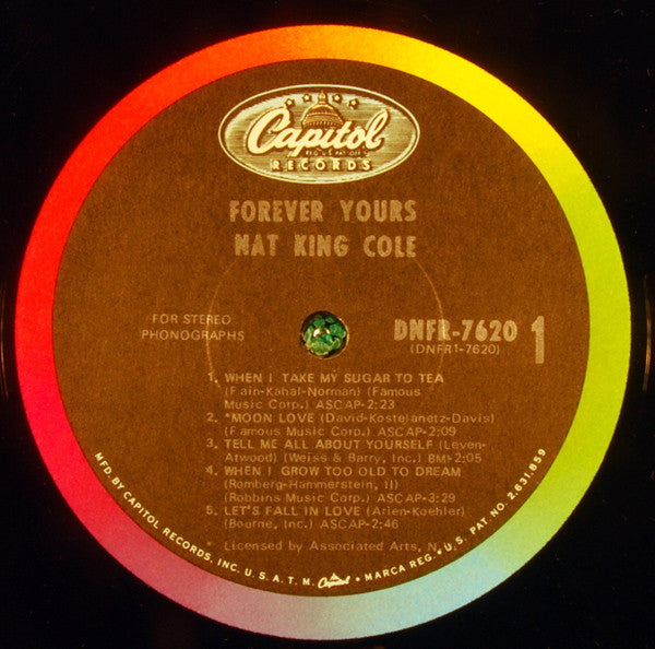 Nat King Cole : Forever Yours (6xLP + Box, Comp)