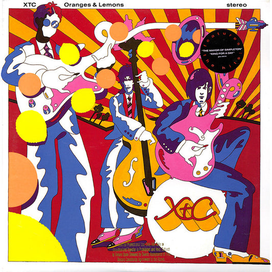 XTC : Oranges & Lemons (2xLP, Album, All)