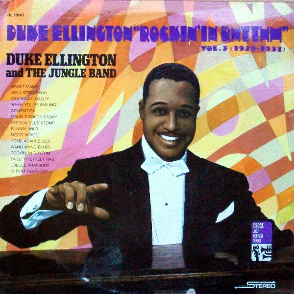 Duke Ellington & The Jungle Band (2) : Duke Ellington "Rockin' In Rhythm" Vol. 3 (1929-1931) (LP, Comp)