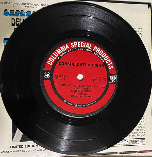 Aretha Franklin / Gary Puckett & The Union Gap / Blood, Sweat And Tears / Moby Grape : The Tipalet Experience (7", EP, Promo)