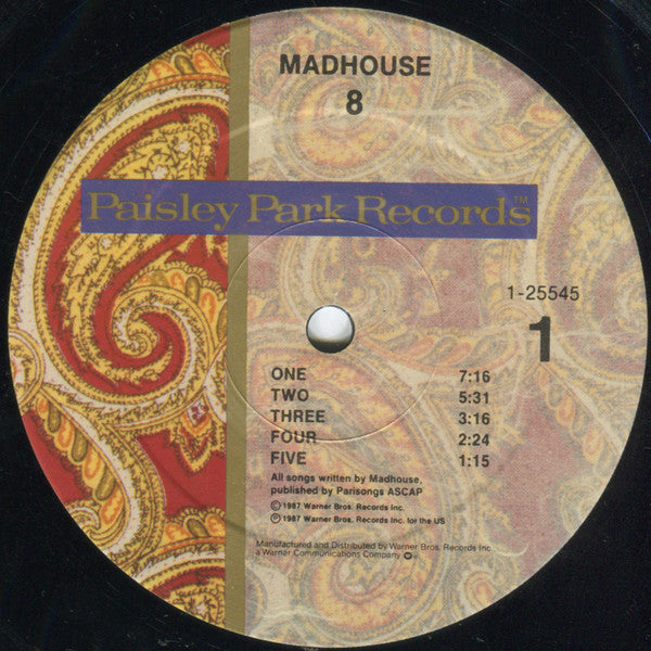 Madhouse : 8 (LP, Album, Spe)