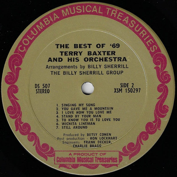 Terry Baxter His Orchestra & Chorus : The Best Of '69 (2xLP, Album)