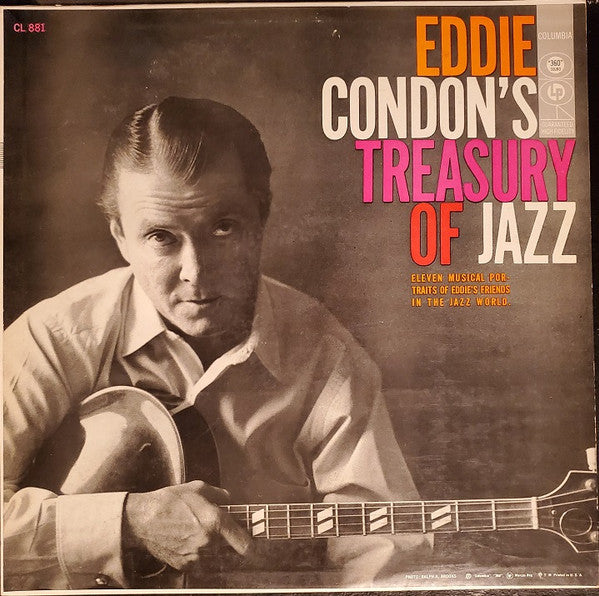 Eddie Condon And His All-Stars : Eddie Condon's Treasury Of Jazz (LP, Album, Mono)