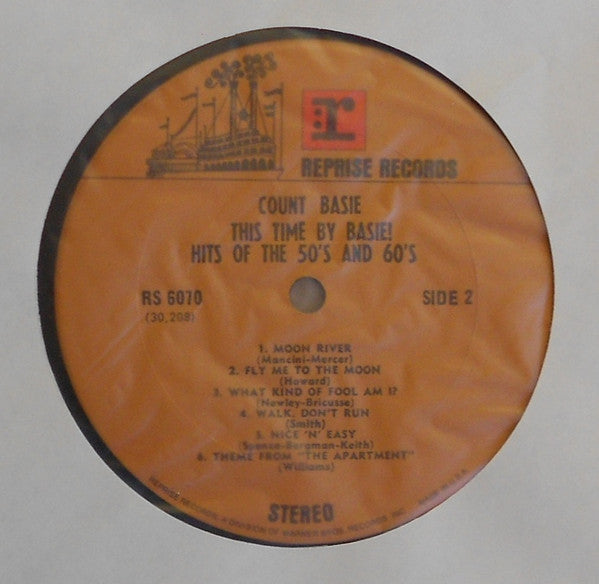 Count Basie : This Time By Basie - Hits Of The 50's & 60's! (LP, Album, San)