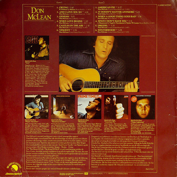 Don McLean : Alle Hits (LP, Comp)